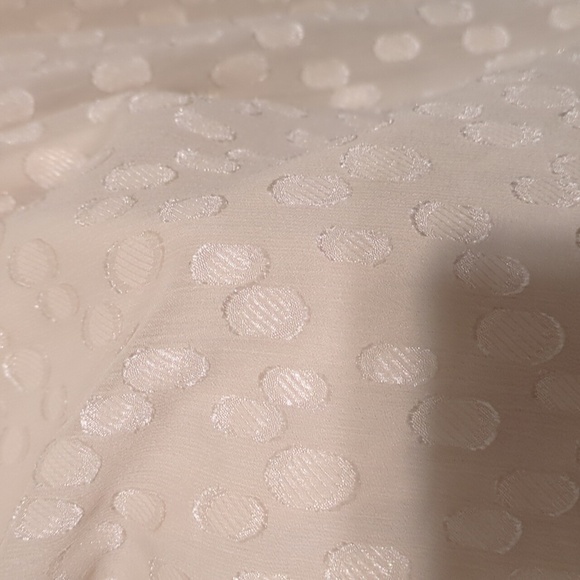 Francesca's Audrey Parks Gianna long sleeve jacquard open back mini dress - Picture 6 of 12